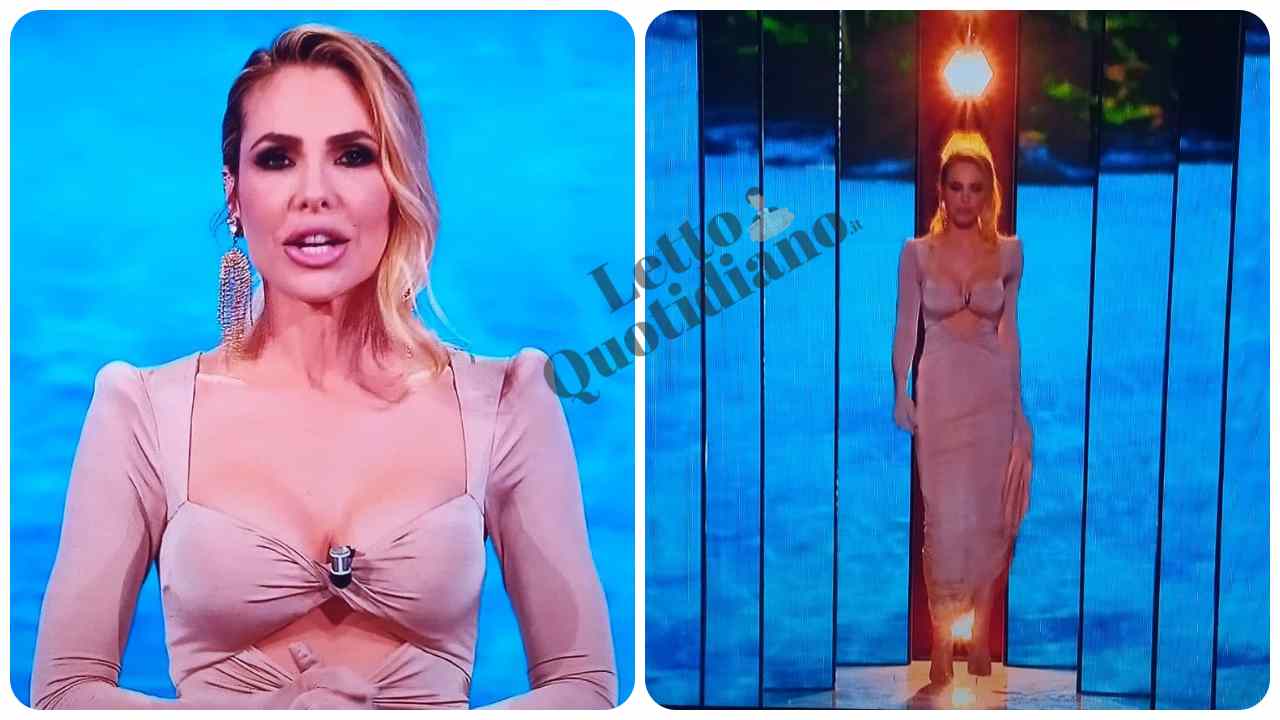 Isola dei Famosi look Ilary Blasi puntata 18