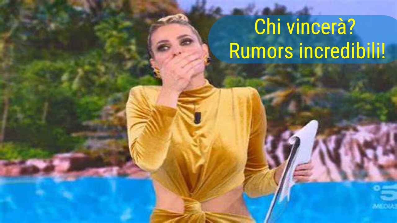 L'Isola dei Famosi rumors sul vincitore