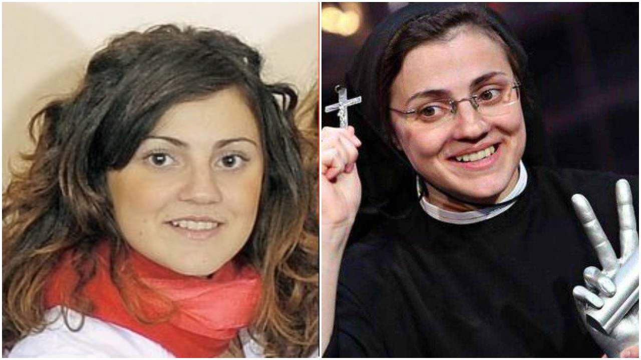 Suor Cristina oggi un'altra