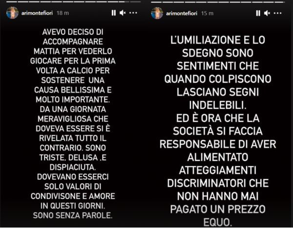 Arianna Montefiori, il durissimo sfogo sui social: ''Sono triste e delusa''