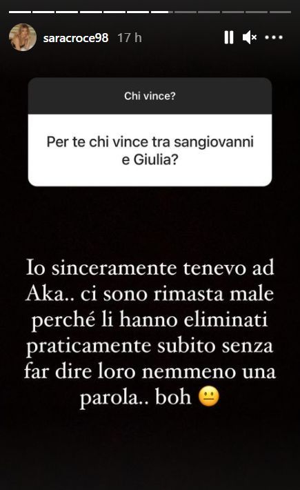 Sara Croce delusa 'Ci sono rimasta male': il duro sfogo sui social