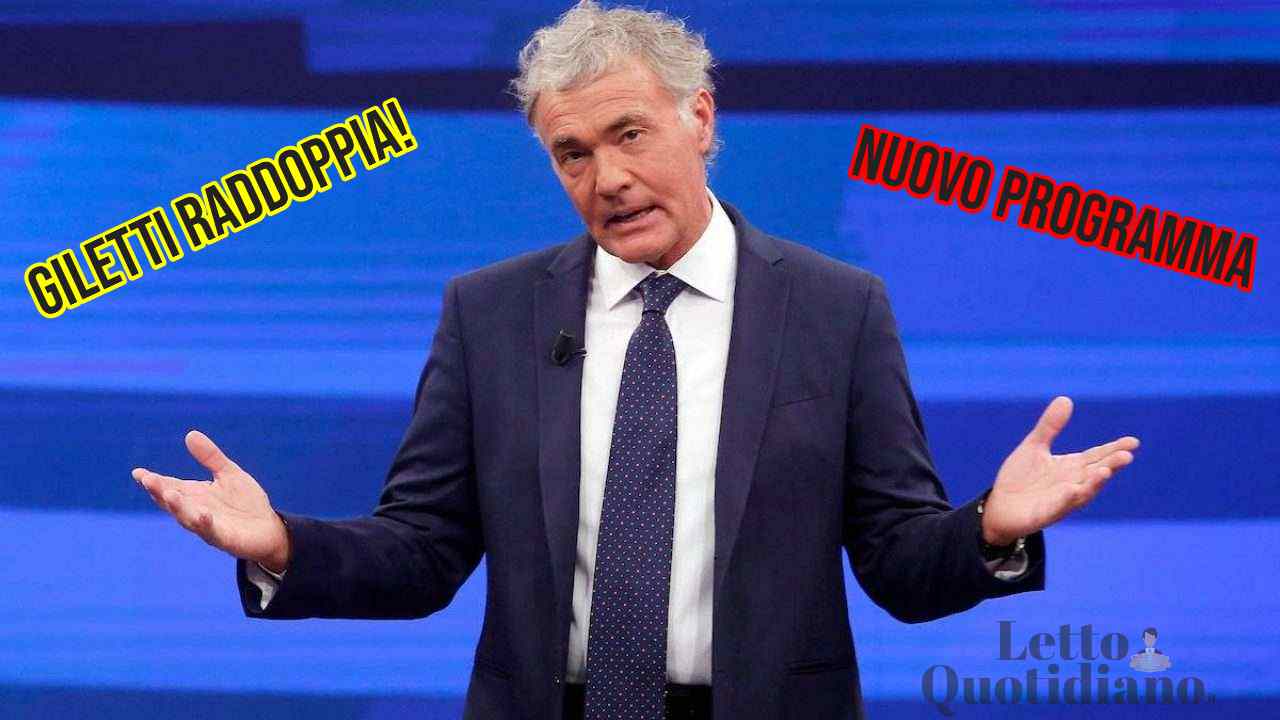 Massimo Giletti nuovo programma La7