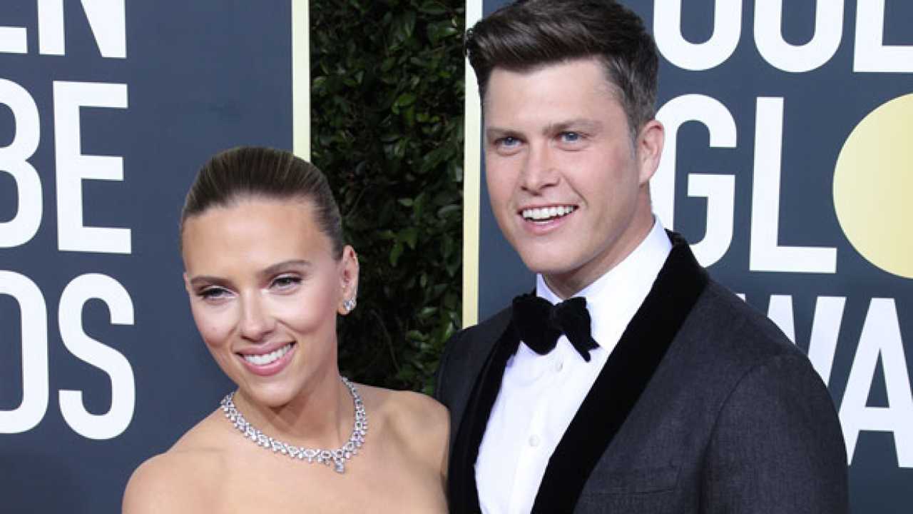 Scarlett Johansson e Colin Jost