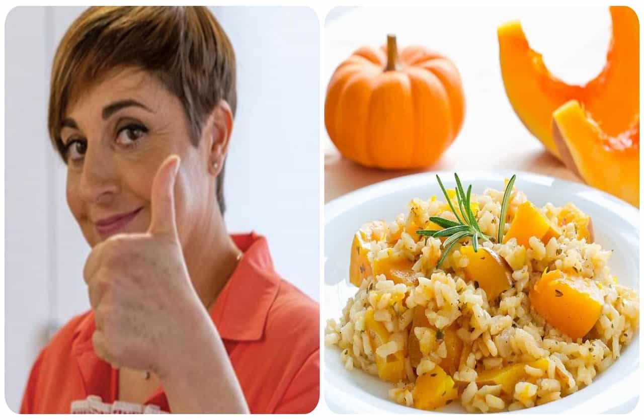 Benedetta Rossi risotto di zucca -Lettoquotidiano