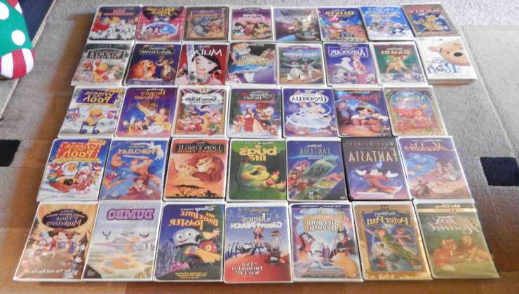 VHS Disney d'epoca