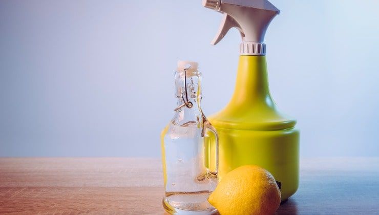 Detergente all'aceto bianco e limone- Lettoquotidiano