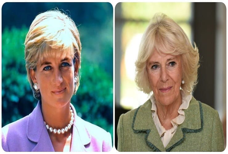 Lady Diana e Camilla Parker Bowles -Lettoquotidiano