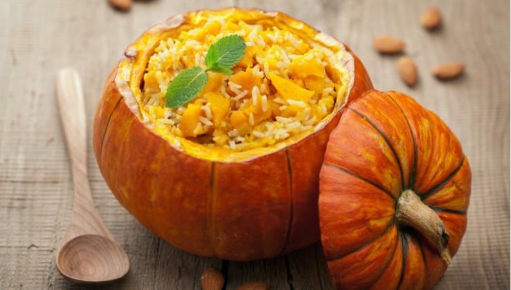 Risotto di zucca -Lettoquotidiano