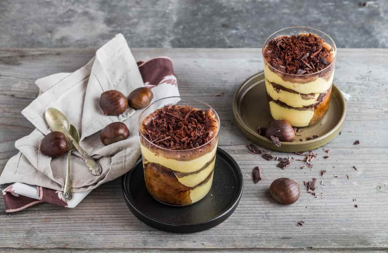 Tiramisù d'autunno con le castagne -Lettoquotidiano