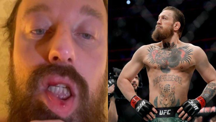 Francesco Facchinetti e Conor Mcgregor -Lettoquotidiano