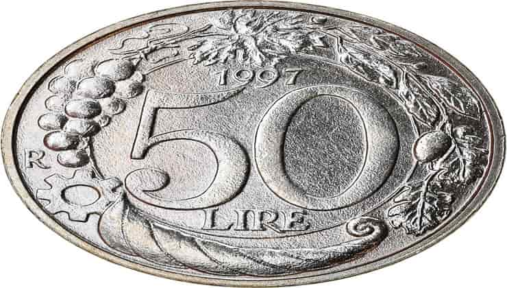 moneta 50 lire- Lettoquotidiano