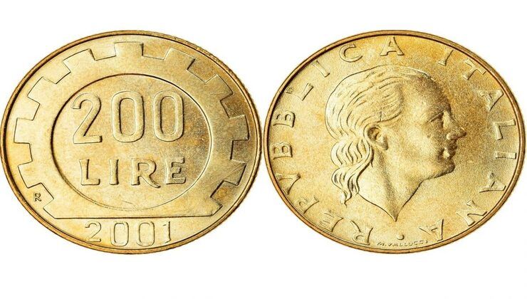 monete 200 lire valore 