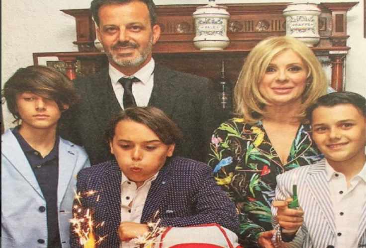Tina Cipollari e famiglia