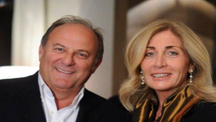 Gerry Scotti e Gabriella Perino