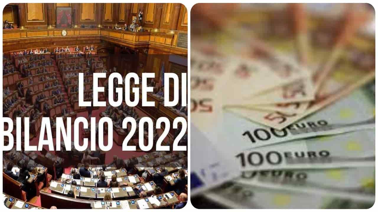 Legge di bilancio 2022 -Lettoquotidiano