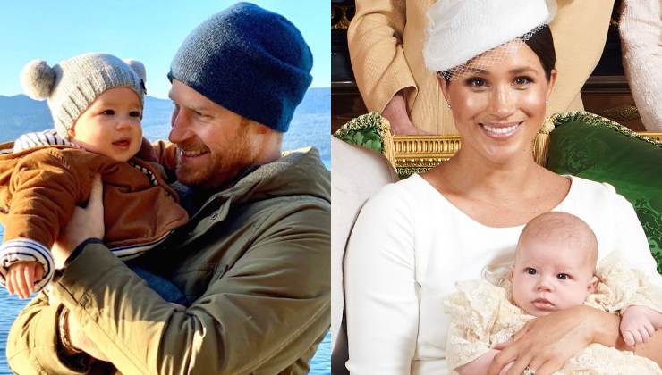 Harry, Meghan e figli