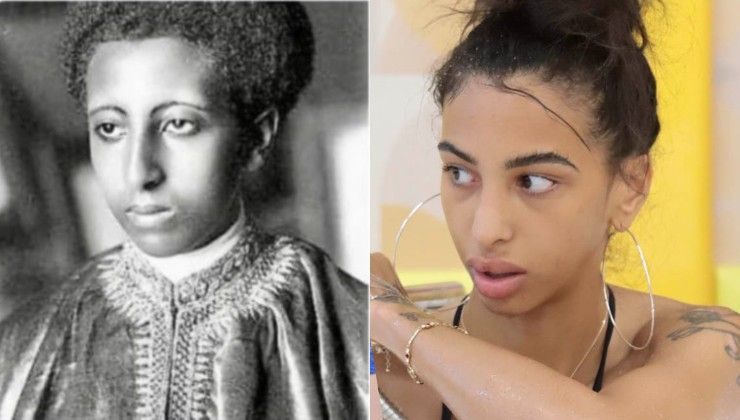 Lulù Selassié e la nonna somiglianza
