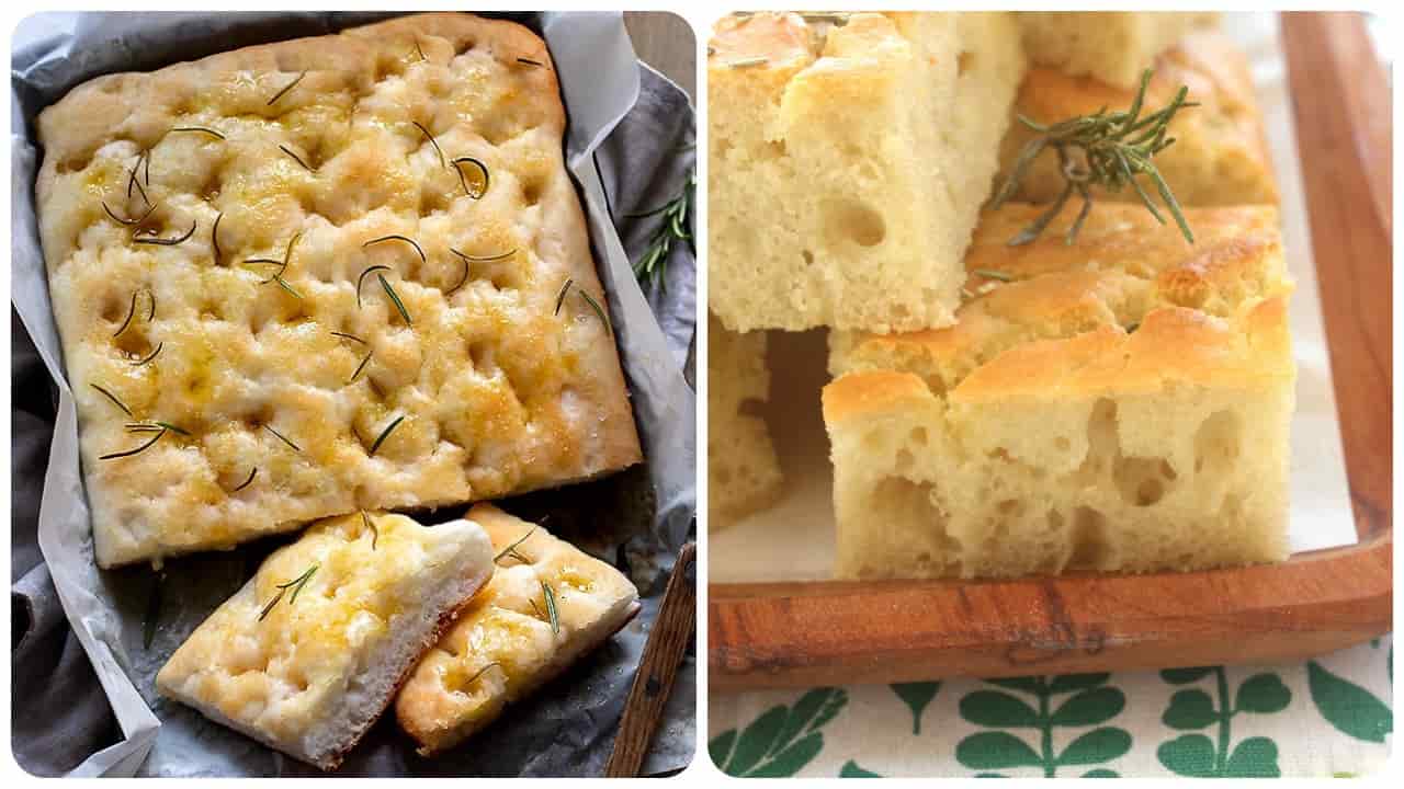 Focaccia senza impasto