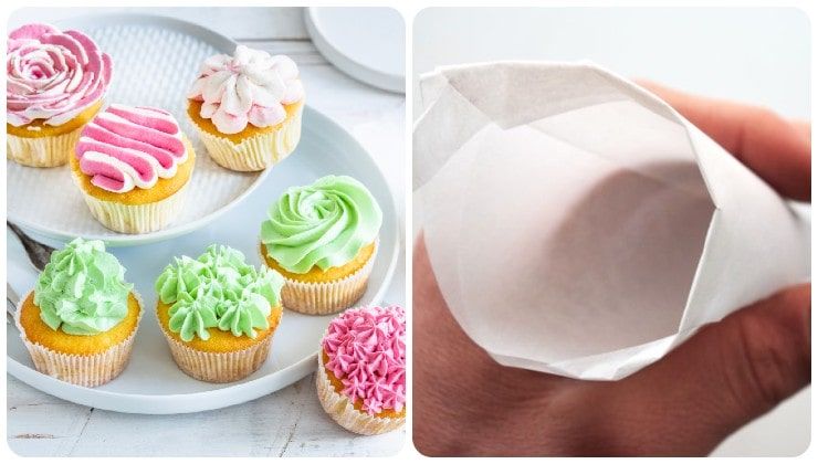 Sac à poche fai da te, cup cake - LettoQuotidiano.it