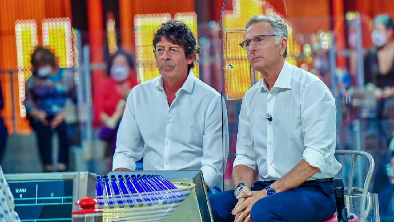 Luca Laurenti e Paolo Bonolis ad Avanti un Altro