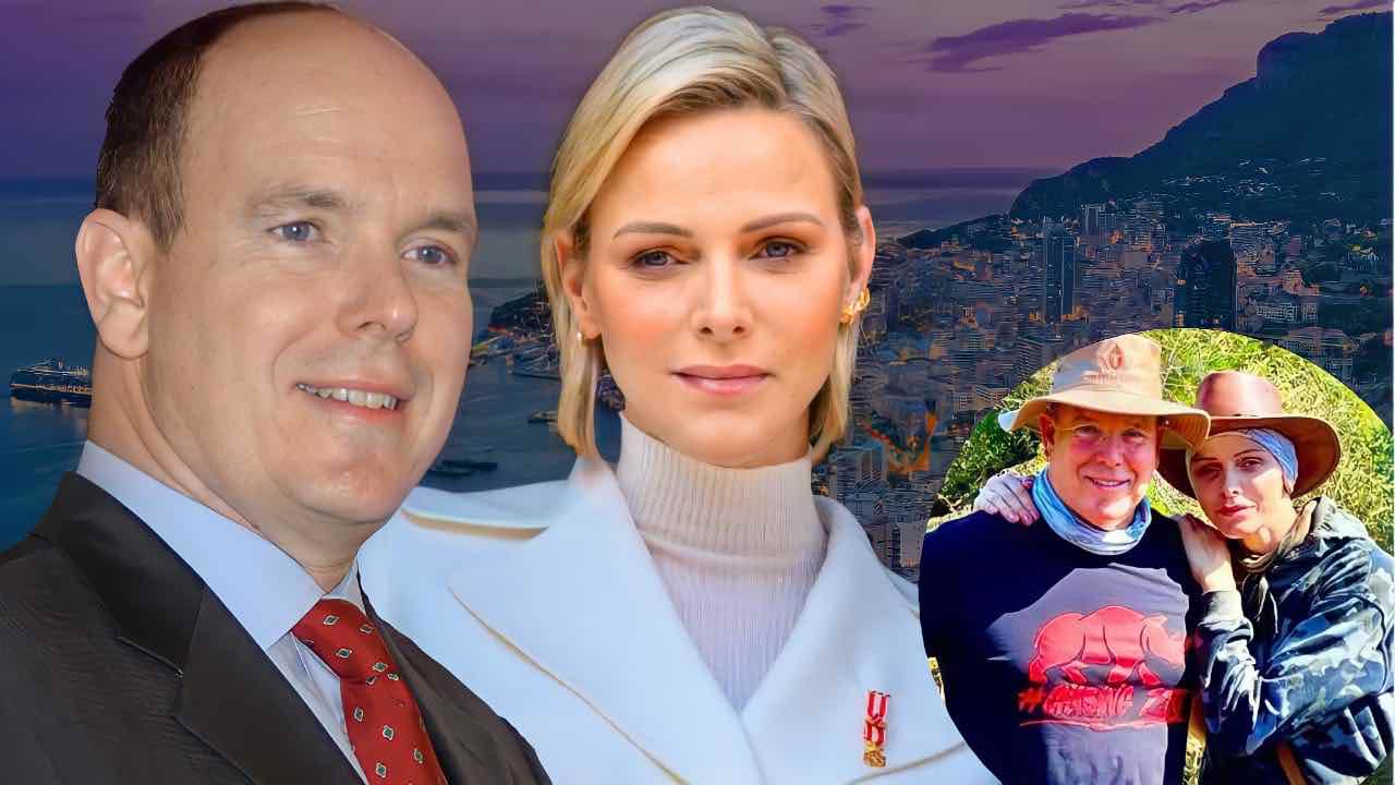 Charlene di Monaco e il principe Alberto