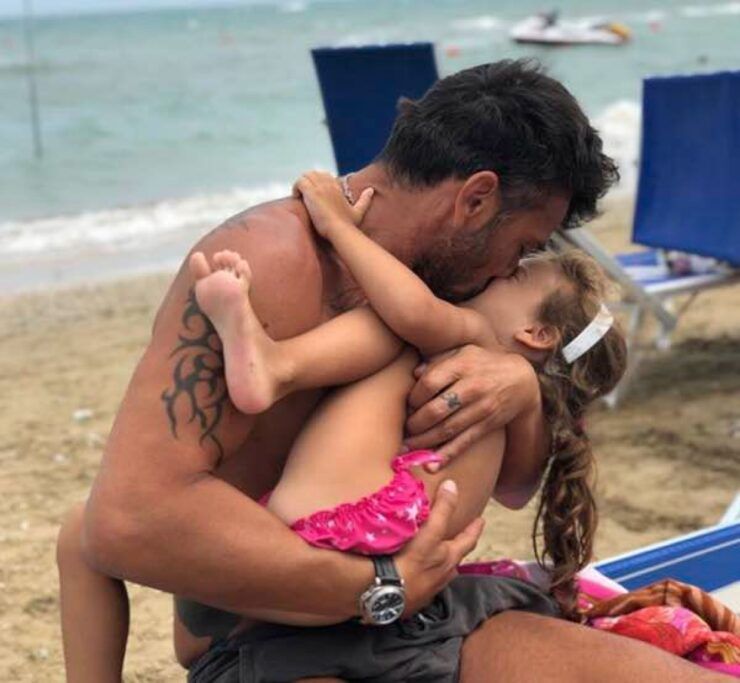 Costantino Vitagliano e la figlia