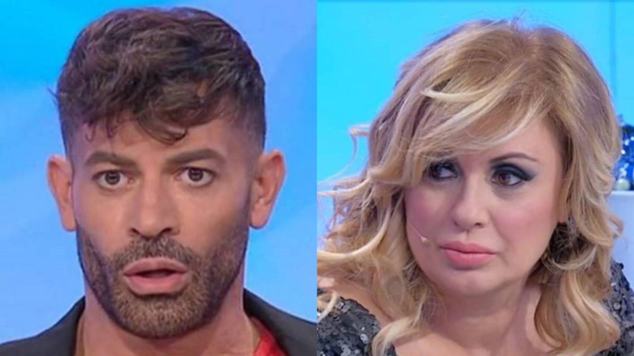 Gianni Sperti e Tina Cipollari a Uomini e Donne