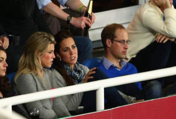 Natasha, Kate Middleton e William