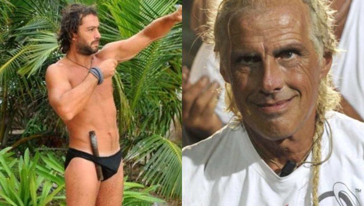 Rossano Rubicondi e Carlo Capponi a L'Isola dei Famosi 