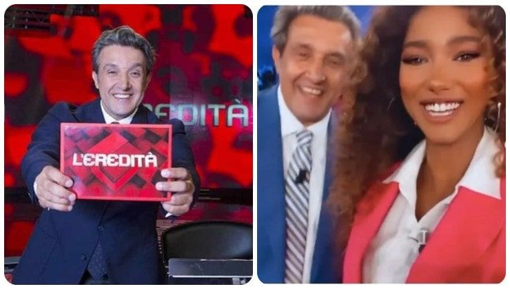 Flavio Insinna, Samira Lui a L'Eredità