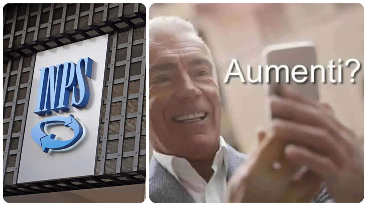 INPS, uomo aumento pensioni