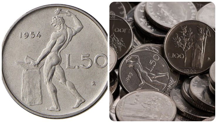 Moneta da 50 lire