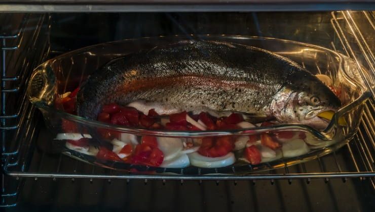 Pesce al forno