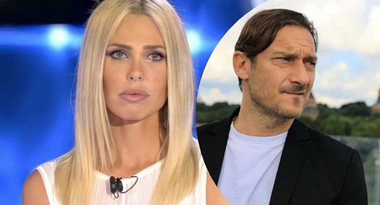 Francesco Totti e Ilary Blasi in crisi