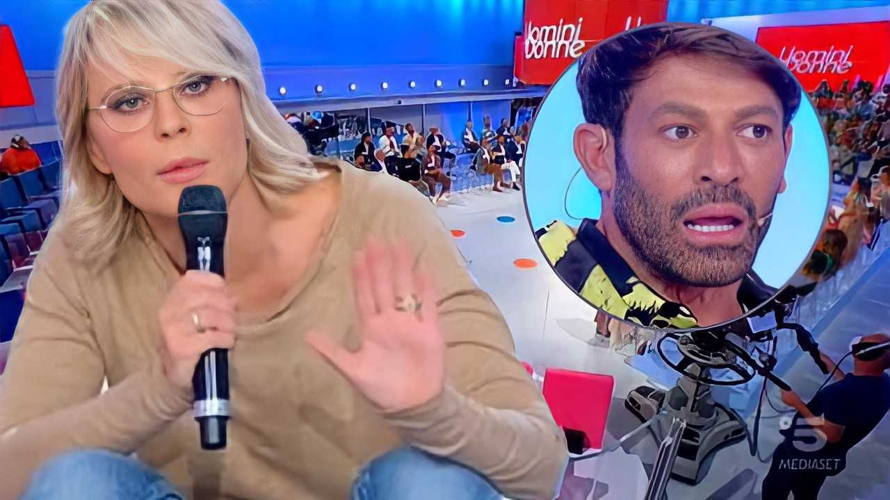 Maria De Filippi e Gianni Sperti a Uomini e Donne