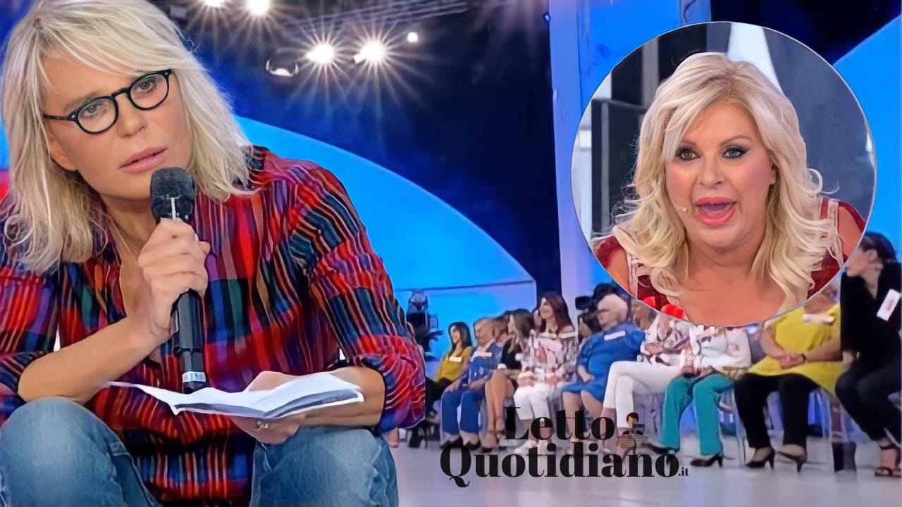 Maria De Filippi e Tina Cipollari a Uomini e Donne