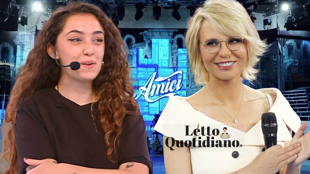 Sissy e Maria De Filippi ad Amici 21