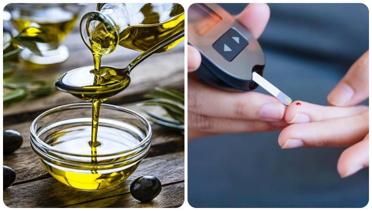 Olio extravergine d'oliva, misuratore di diabete