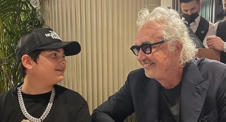 Flavio Briatore e Nathan