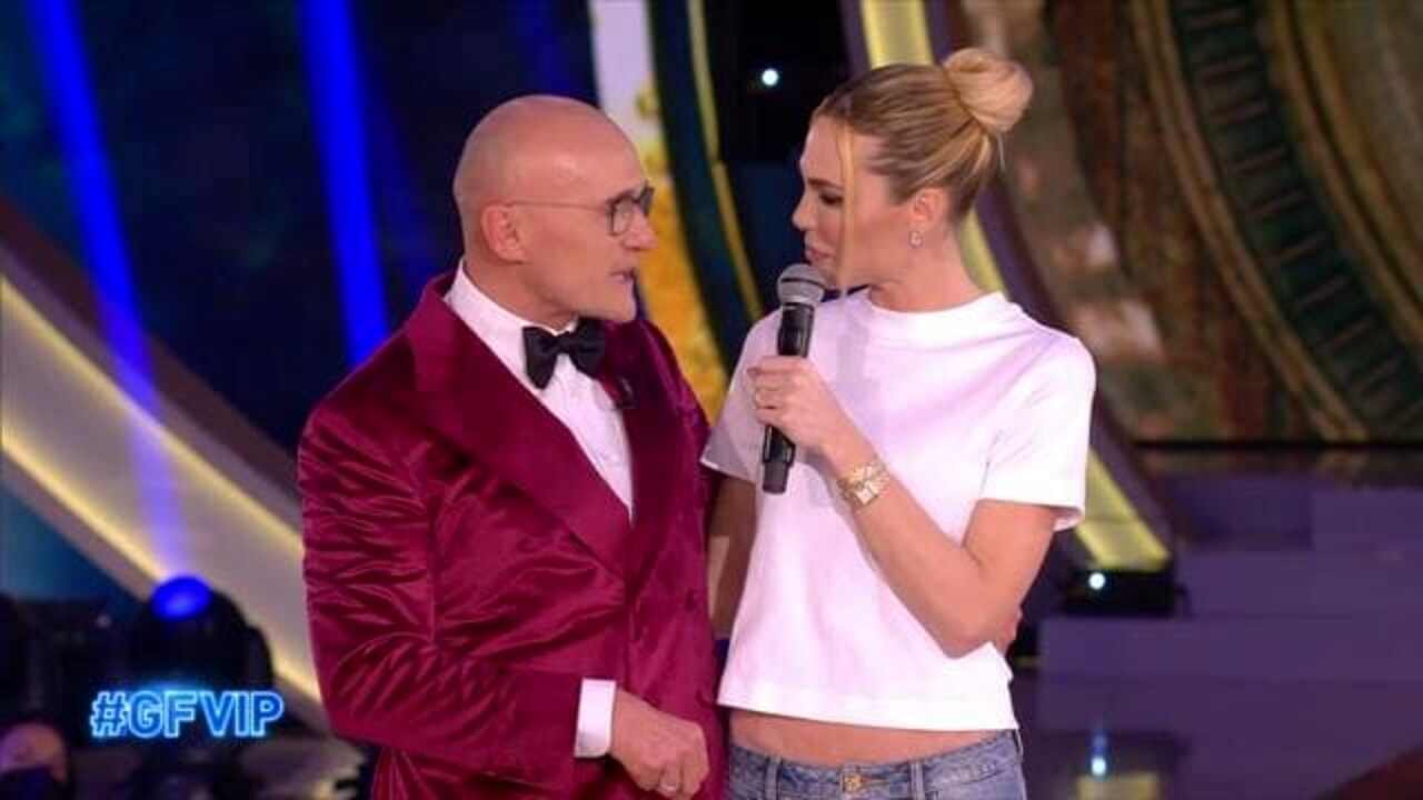 Ilary Blasi e Alfonso Signorini