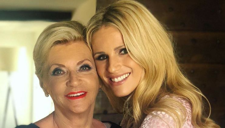 Michelle Hunziker e la madre