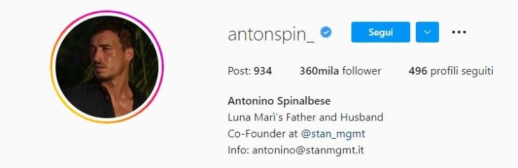 antonino spinalbese instagram