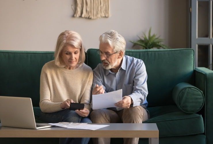 Coppia di pensionati