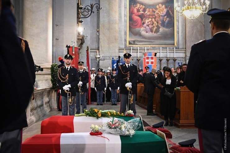 Funerale dei 2 agenti 