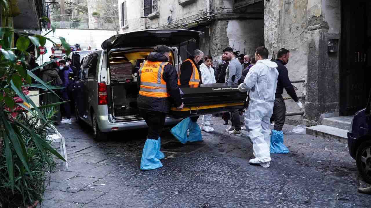 Incendio Napoli