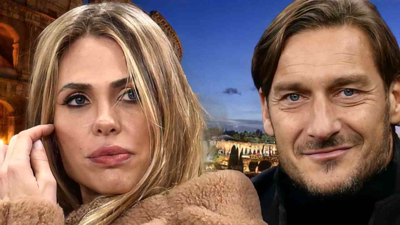 Ilary Blasi e Francesco Totti