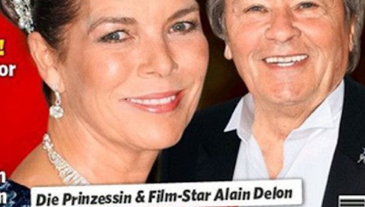 Alain Delon e Carolina