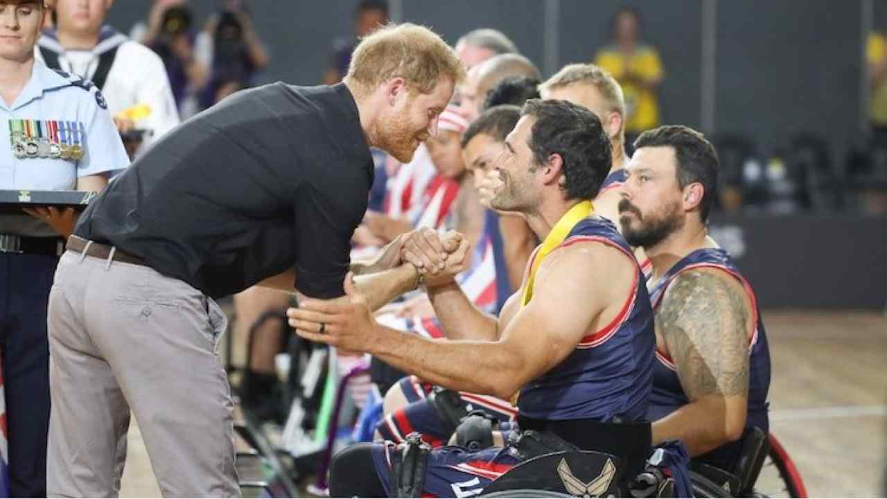 Principe Harry agli Invictus Game