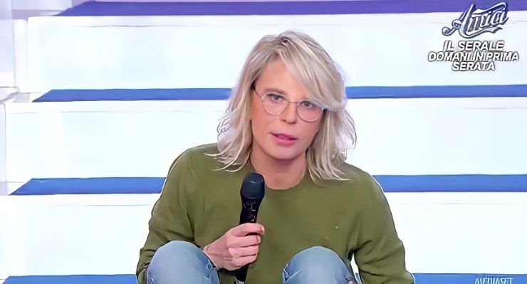 Maria De Filippi furiosa