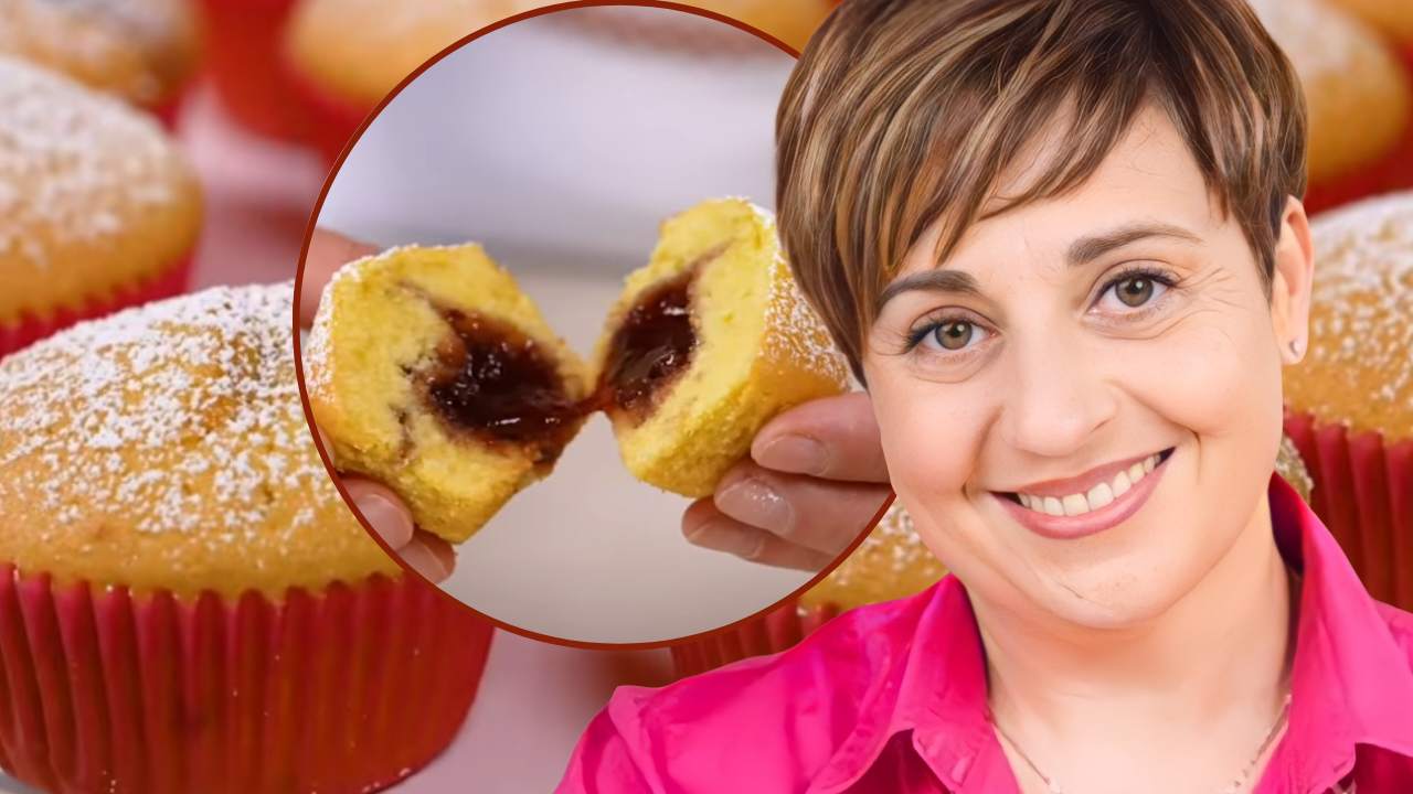 Muffin alla marmellata di Benedetta
